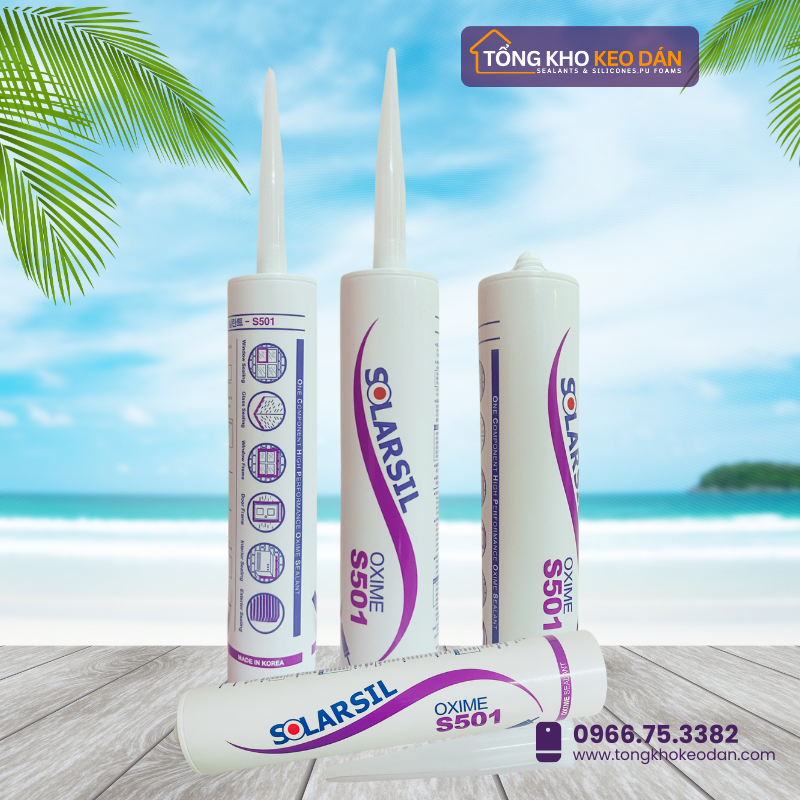 Solarsil S501 silicone glue – Imported from Korea 