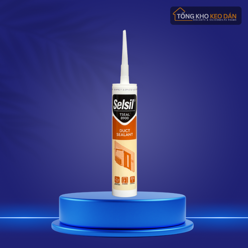 Selsil Tseal 8900 Multipurpose Acrylic Sealant 300ml