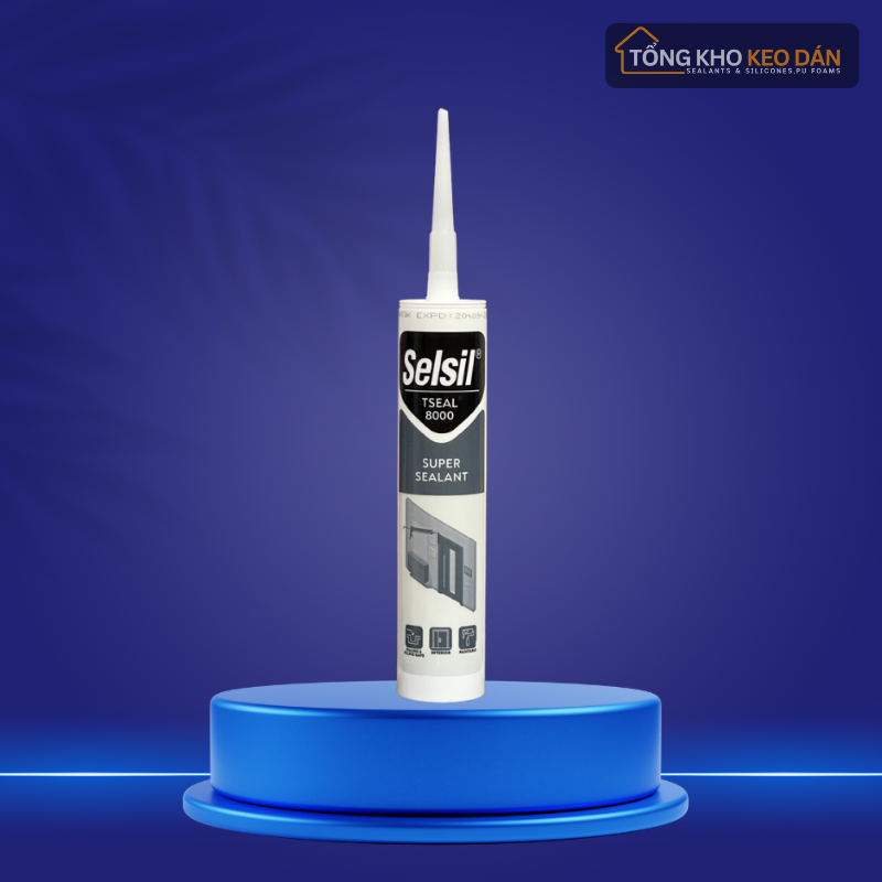 Selsil Tseal 8000 Super Sealant 300ml Multipurpose Sealant