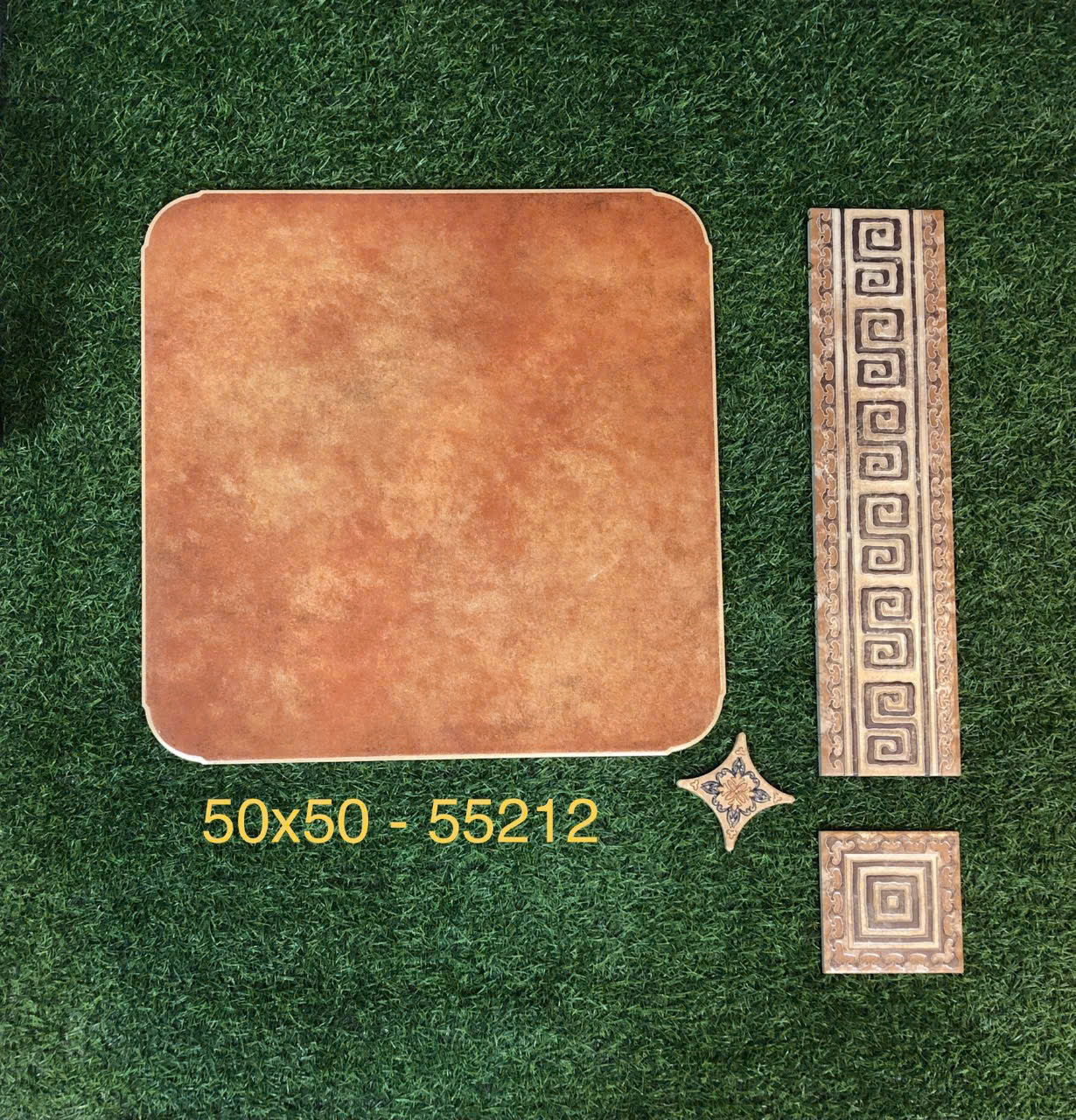 Gạch giả cổ 500x500 nền KL-55212 - Daisan Mart