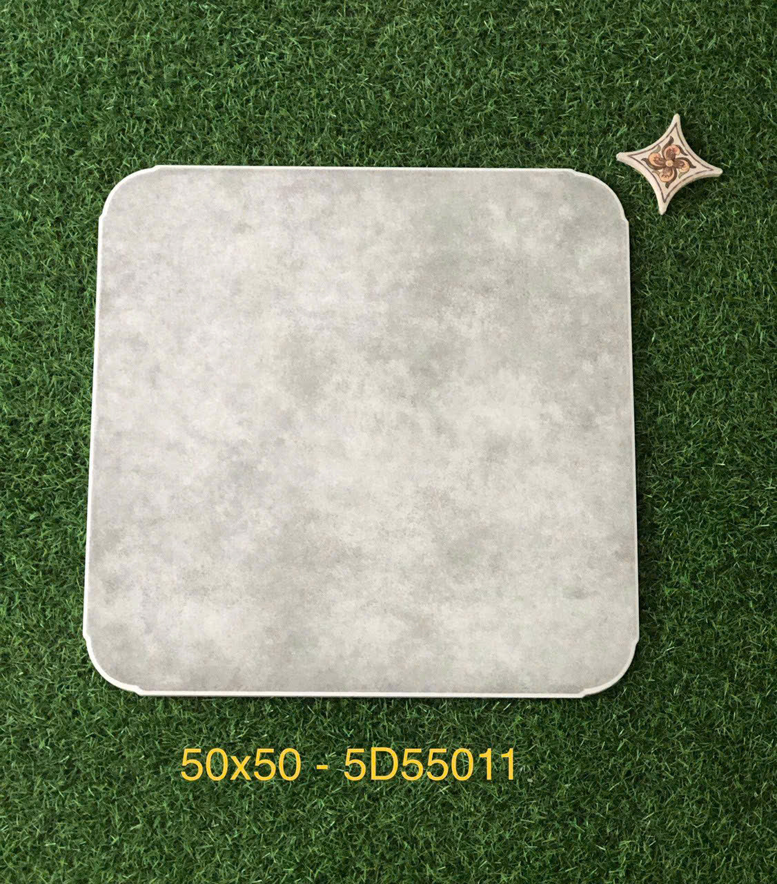 Gạch giả cổ xám 500x500 KL-5D55011 - Daisan Mart