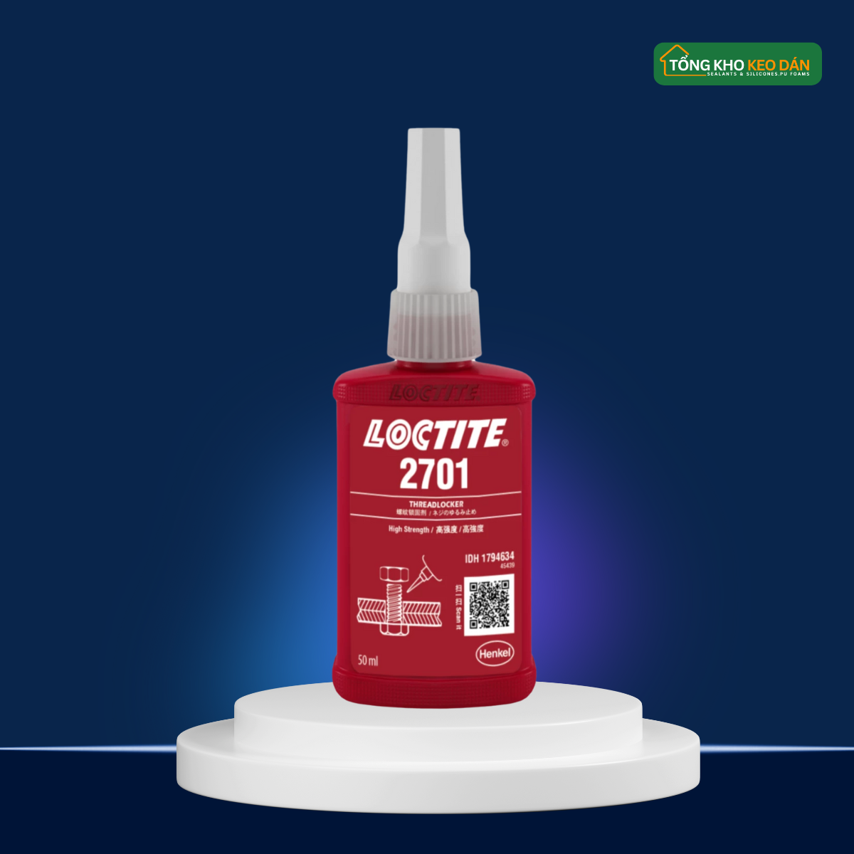 Loctite 2701 Threadlocker 