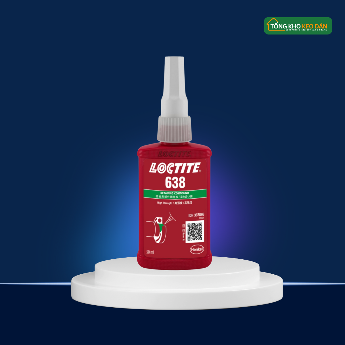 Loctite 638 Anti-Rotation Adhesive 