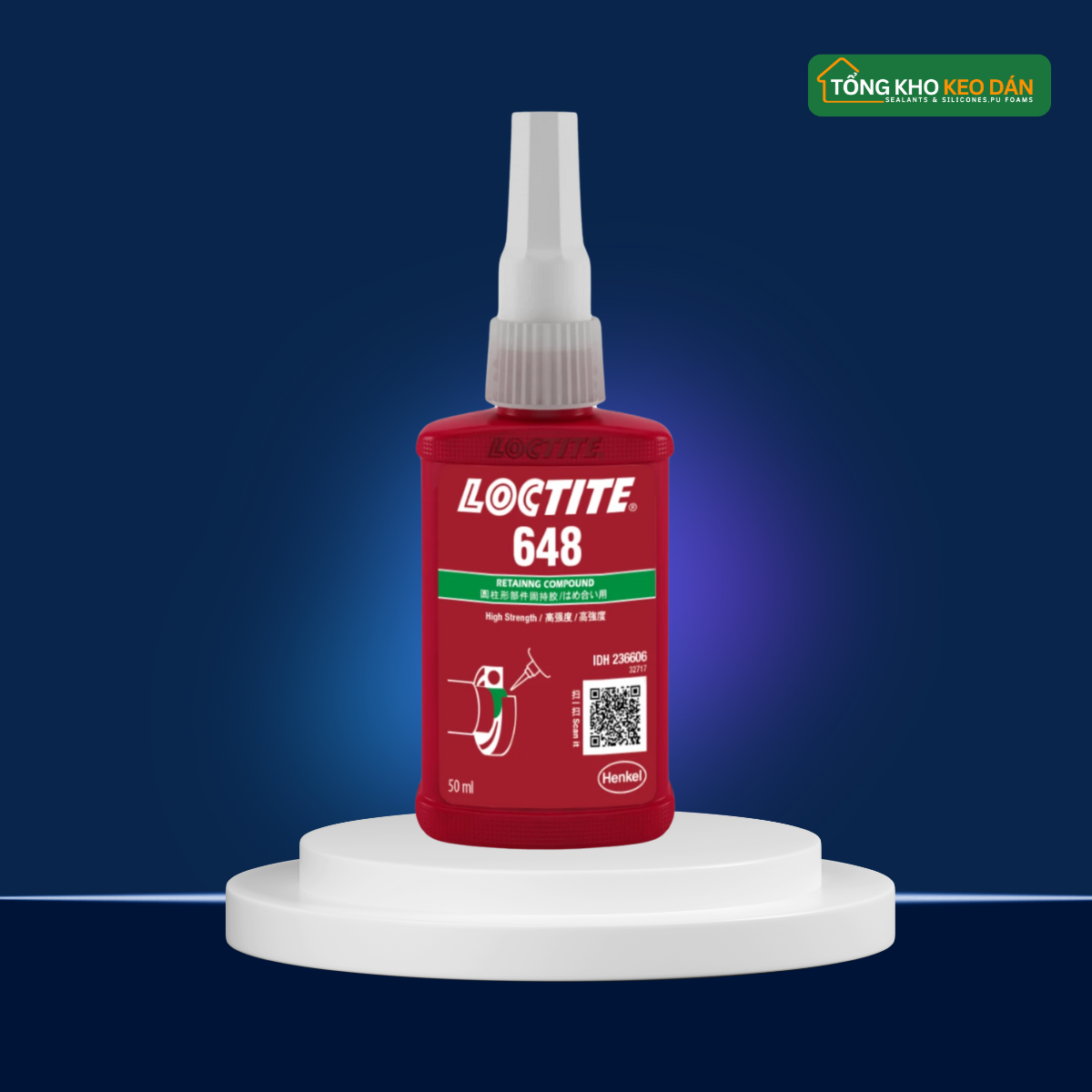 Loctite 648 Anti-Rotation Adhesive 