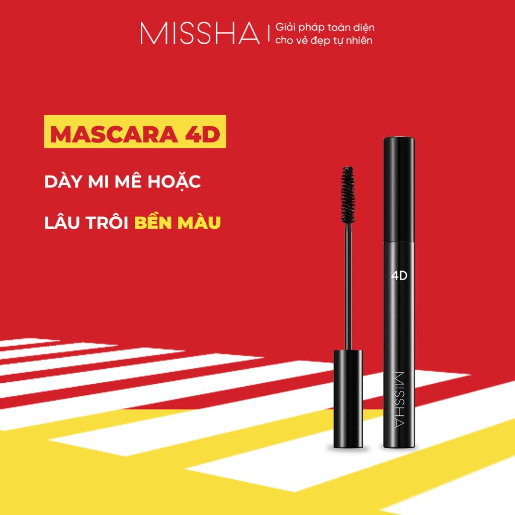 Missha The Style 4D Mascara Keeps Lashes Thick and Curly 7G