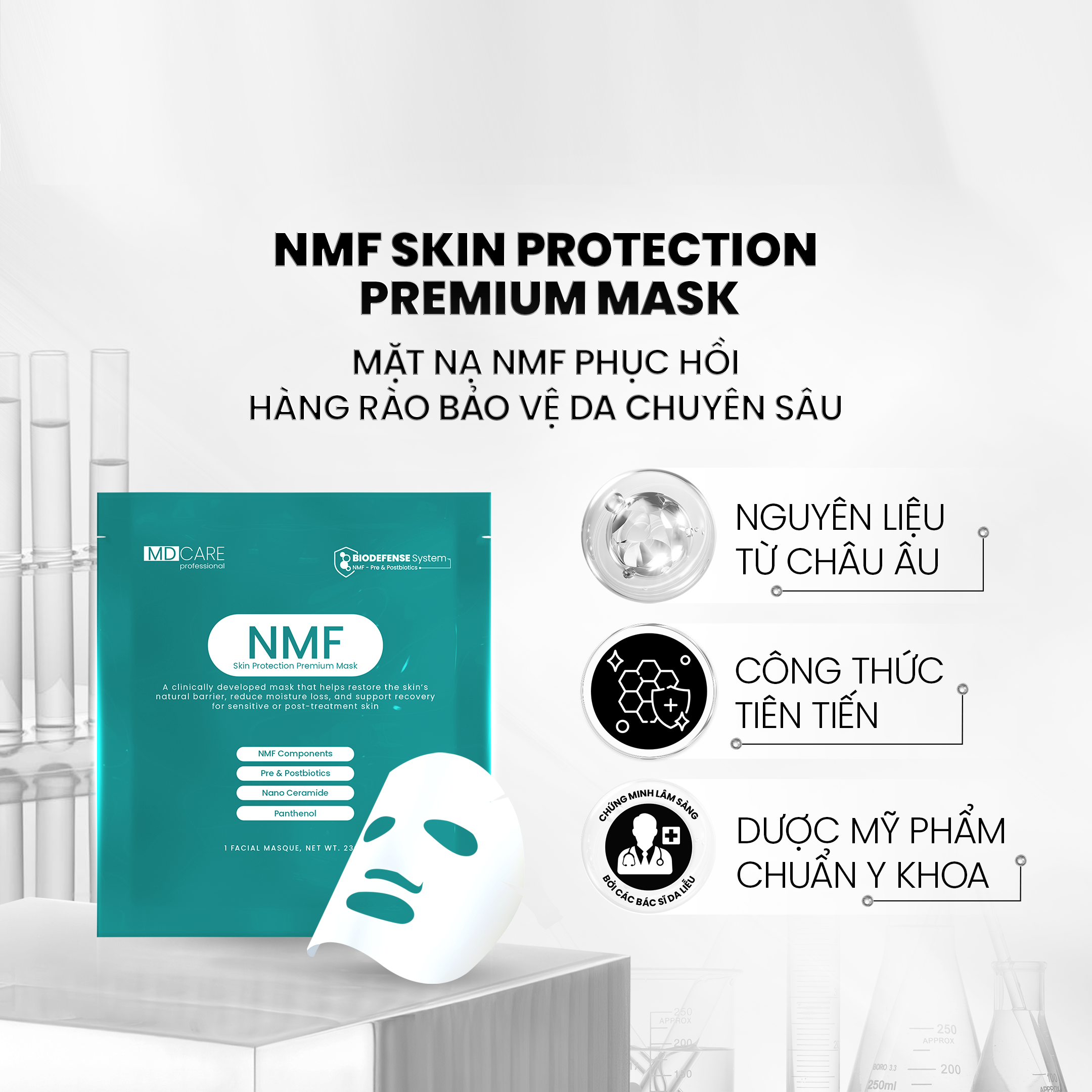 MD CARE NMF SKIN Protection Premium Mask 23g