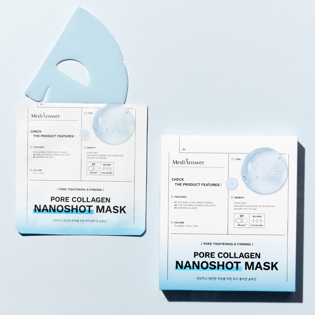 Mặt Nạ Thạch Collagen MediAnswer Nanoshot 37G