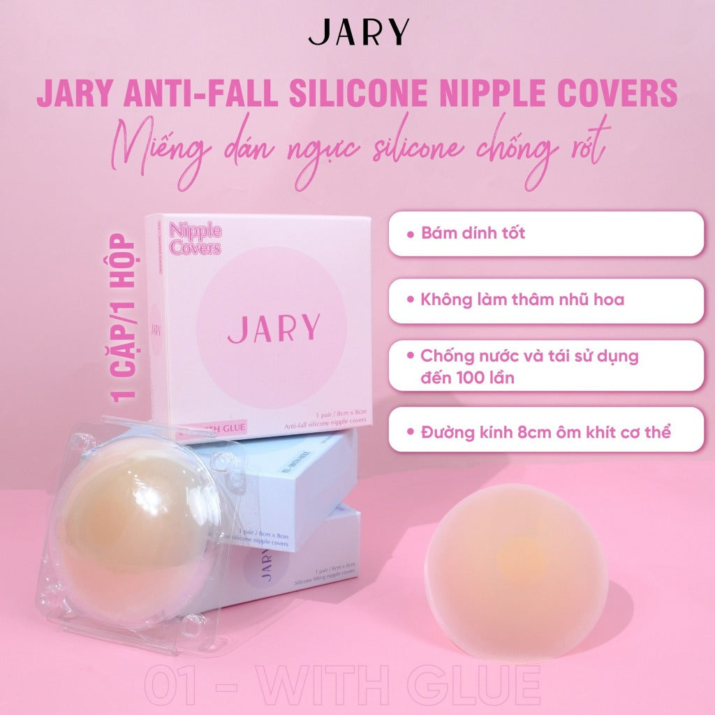 Miếng Dán Ngực Silicone Jary Nipple Covers - Daisan Mart