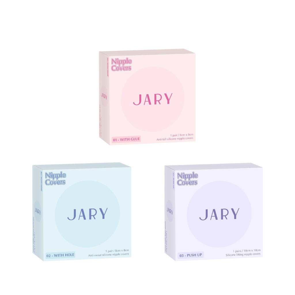 Miếng Dán Ngực Silicone Jary Nipple Covers - Daisan Mart