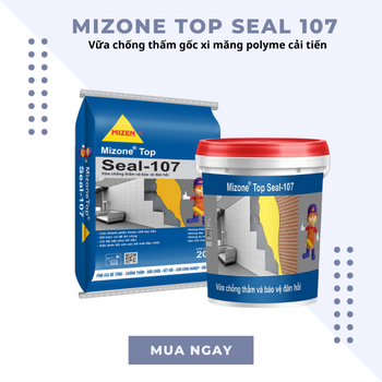 Mizone Top Seal 107 – Waterproof mortar 