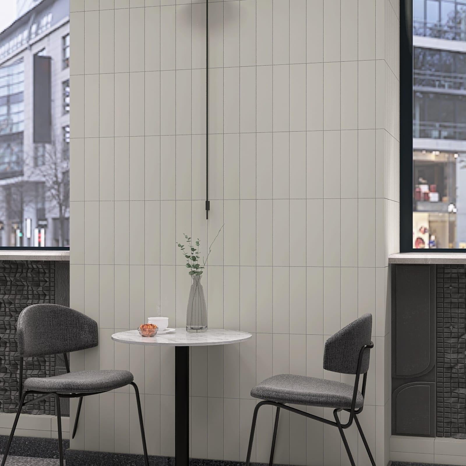 Matte glazed ceramic tile, size 75x300mm, code M75312ZY
