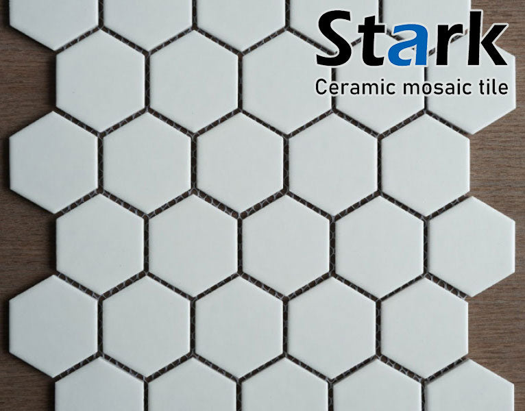 Monochrome Hexagonal Mosaic 5159HM51001