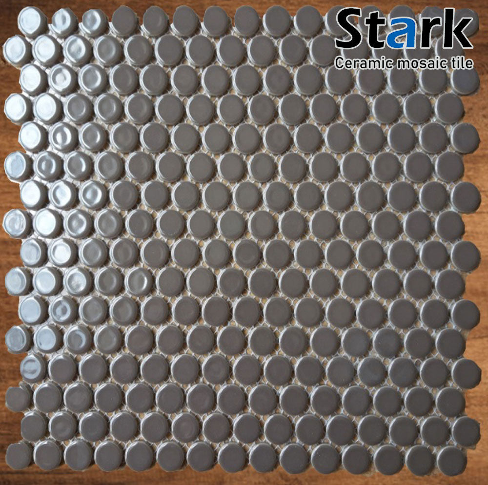 Round glossy mosaic 1919C19106
