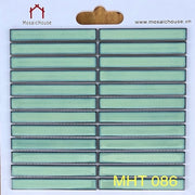 Gạch Mosaic Que Đũa Màu Xanh Ngọc MHT 086 - Daisan Mart