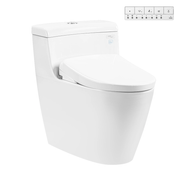 One-piece toilet with electronic washlet WASHLET S7 series – TCF47360GAA MS636CDRW23#XW