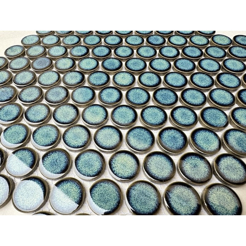 GẠCH MOSAIC CHẤM BI MÀU RÊU CB 160 - Daisan Mart