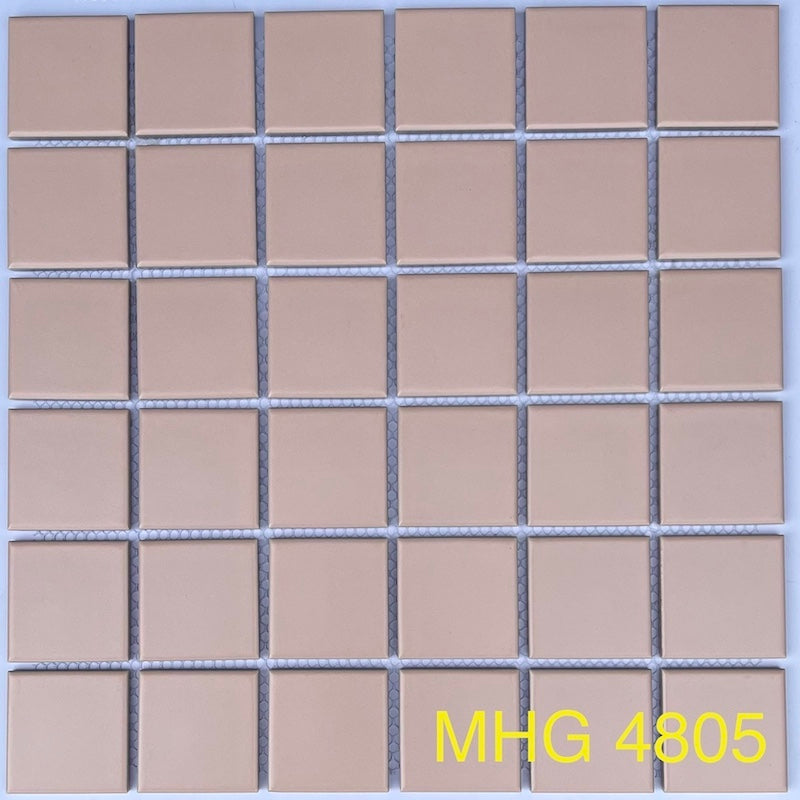 Gạch Mosaic Gốm Sứ Màu Hồng MHG 4805 - Daisan Mart