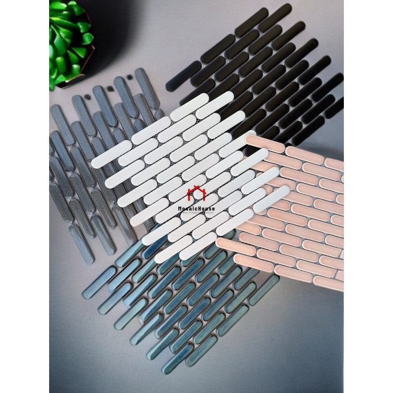 Gạch Mosaic Que Đầu Tròn DT 521 - Daisan Mart