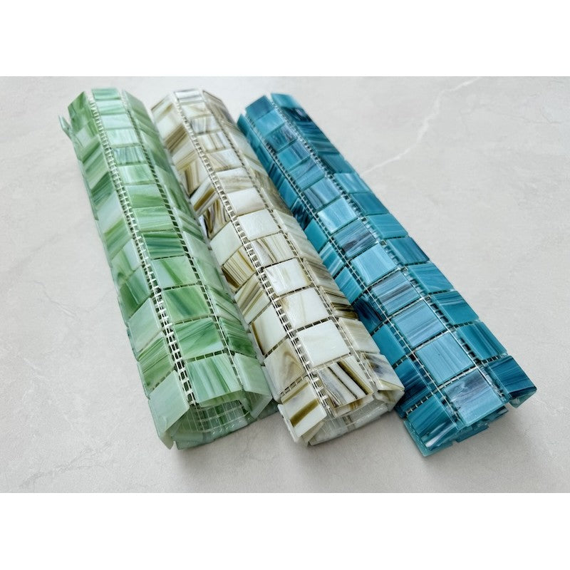 Gạch mosaic thủy tinh cao cấp MH 2317 - Daisan Mart