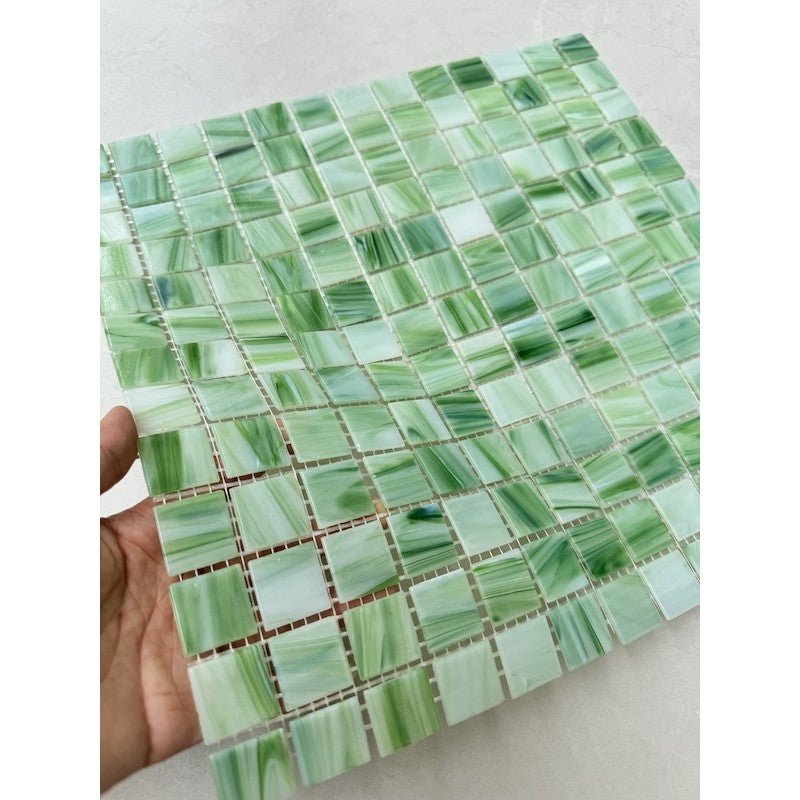Gạch mosaic thủy tinh cao cấp MH 2318 - Daisan Mart