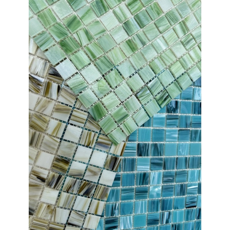 Gạch mosaic thủy tinh cao cấp MH 2318 - Daisan Mart