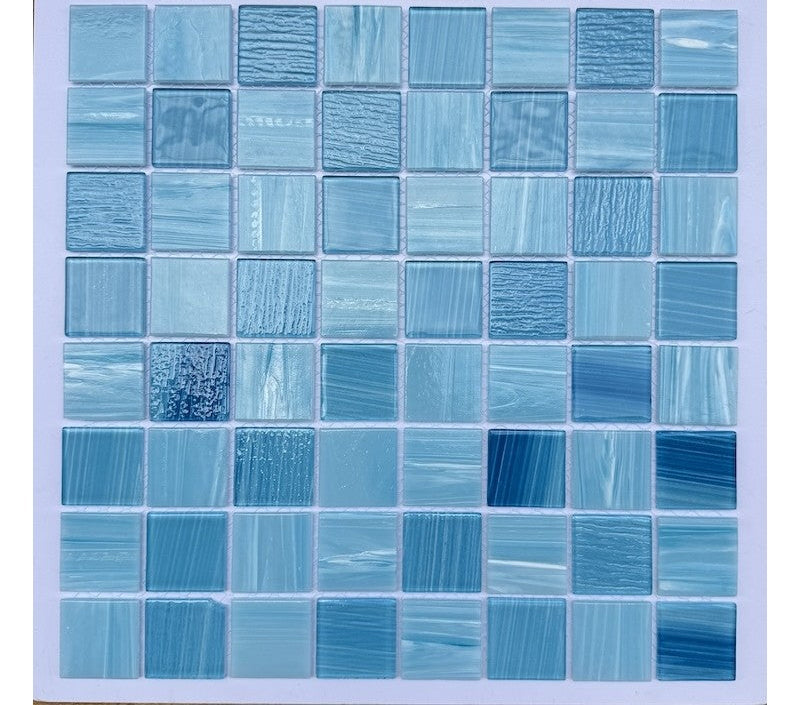Gạch mosaic thủy tinh cao cấp MH 364201 - Daisan Mart