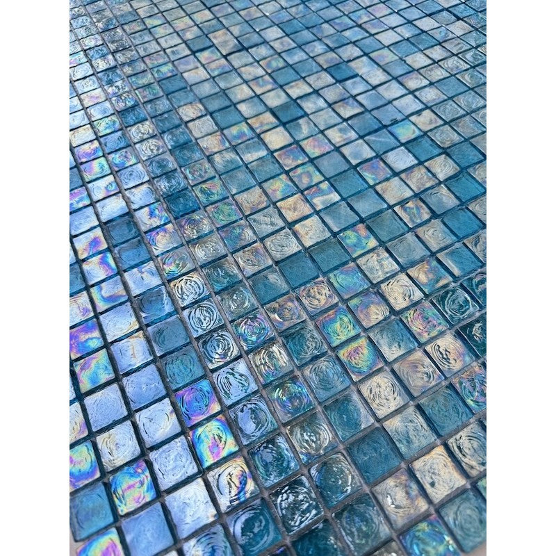 Gạch mosaic thủy tinh lấp lánh MH 001 - Daisan Mart
