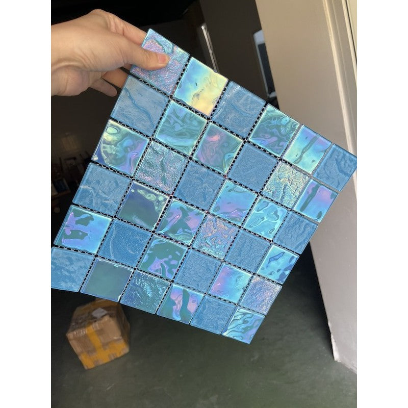 Gạch mosaic thủy tinh lấp lánh MH 7011 - Daisan Mart