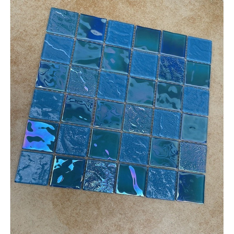 Gạch mosaic thủy tinh lấp lánh MH 7011 - Daisan Mart