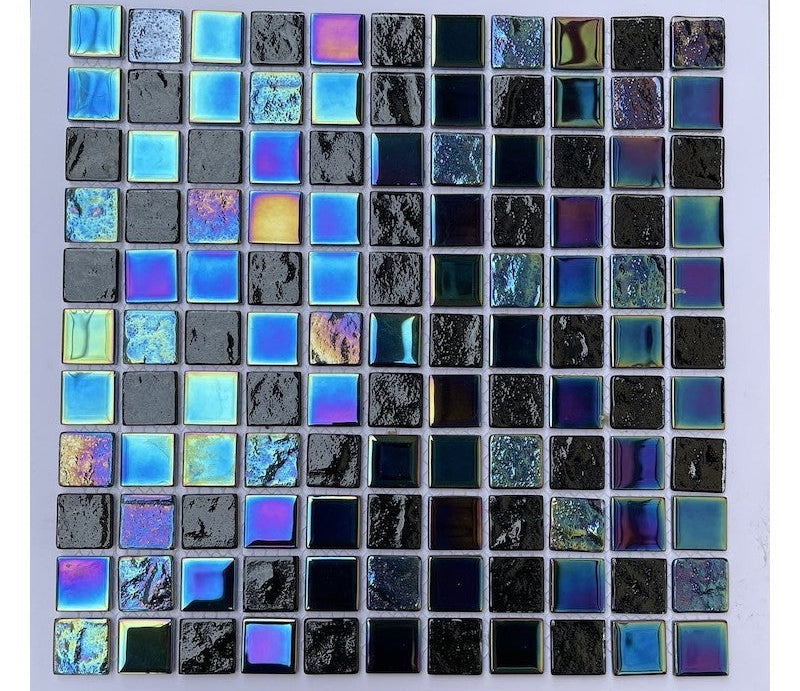 Gạch mosaic thủy tinh lấp lánh MH 7016 - Daisan Mart