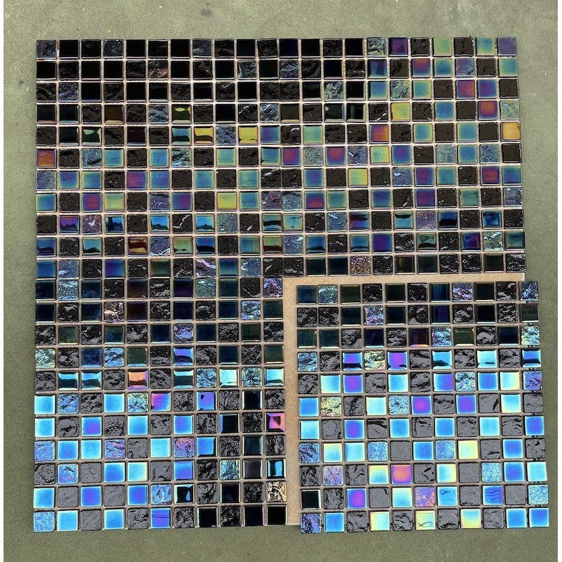 Gạch mosaic thủy tinh lấp lánh MH 7016 - Daisan Mart