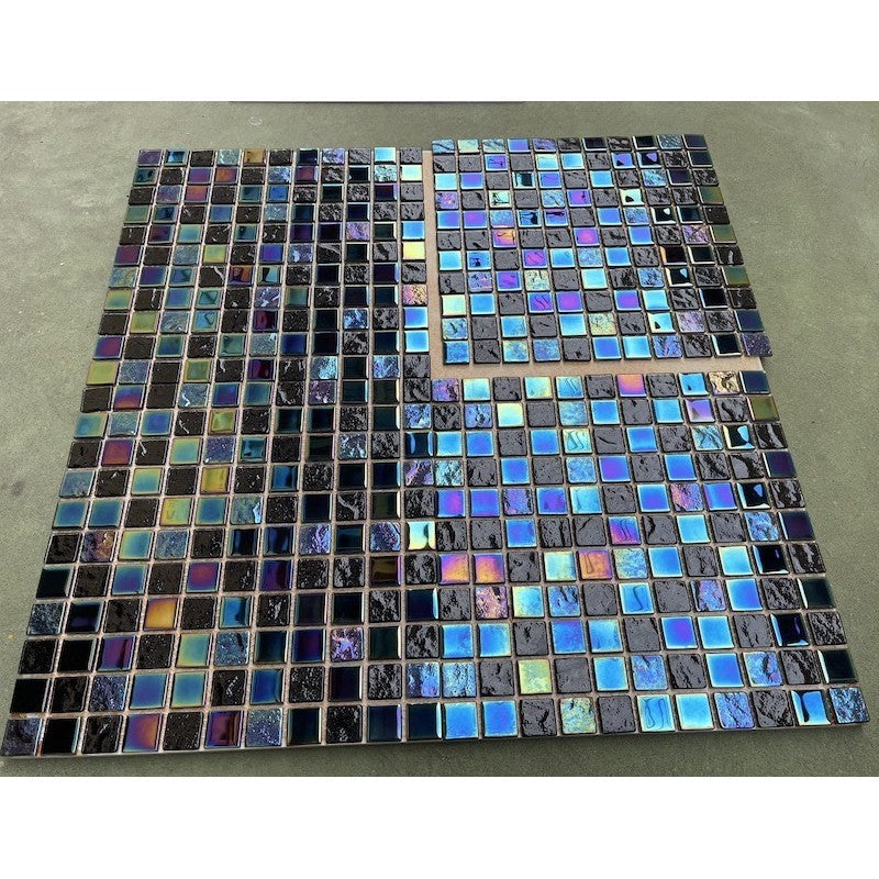 Gạch mosaic thủy tinh lấp lánh MH 7016 - Daisan Mart