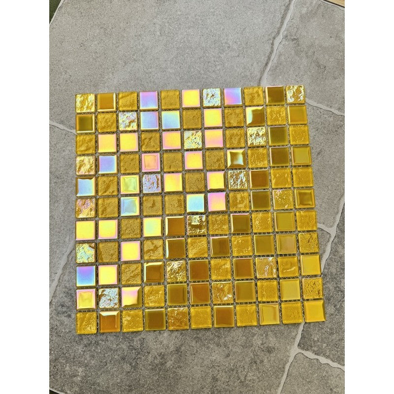 Gạch mosaic thủy tinh lấp lánh MH 7020 - Daisan Mart