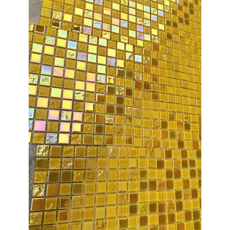 Gạch mosaic thủy tinh lấp lánh MH 7020 - Daisan Mart