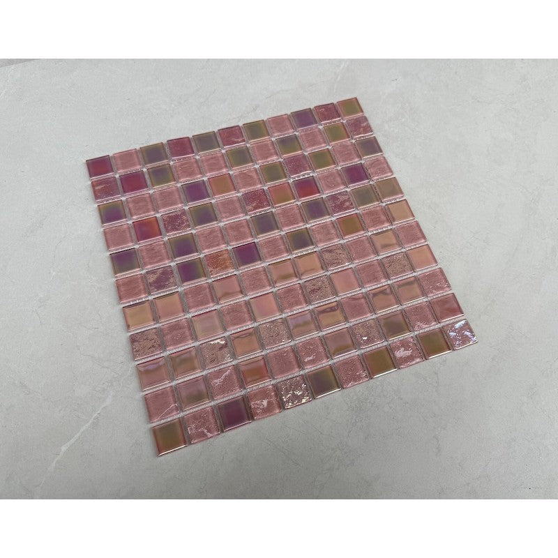 Gạch mosaic thủy tinh lấp lánh MH 7024 - Daisan Mart