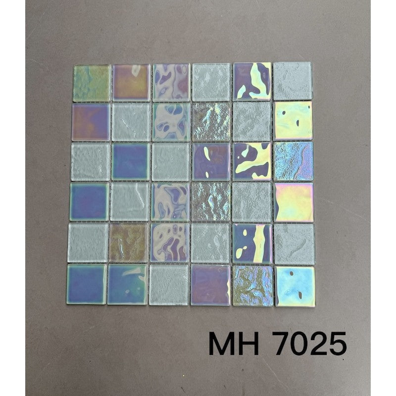 Gạch mosaic thủy tinh lấp lánh MH 7025 - Daisan Mart