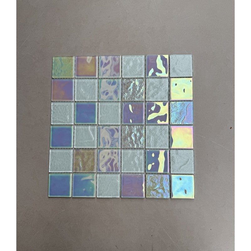 Gạch mosaic thủy tinh lấp lánh MH 7025 - Daisan Mart