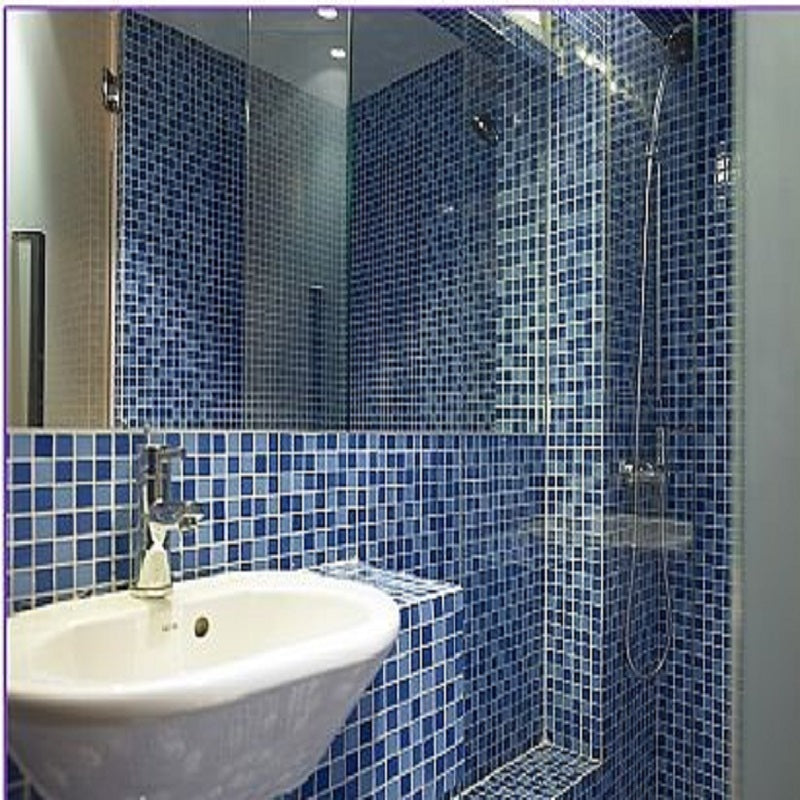 Gạch mosaic thủy tinh MH 2518 - Daisan Mart