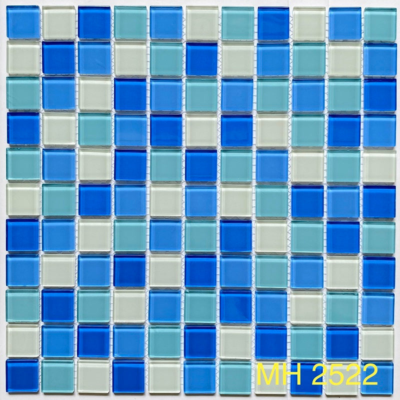 Gạch mosaic thủy tinh MH 2522 - Daisan Mart