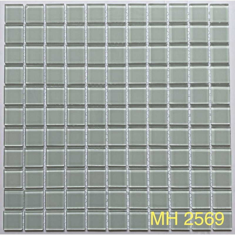 Gạch mosaic thủy tinh MH 2569 - Daisan Mart