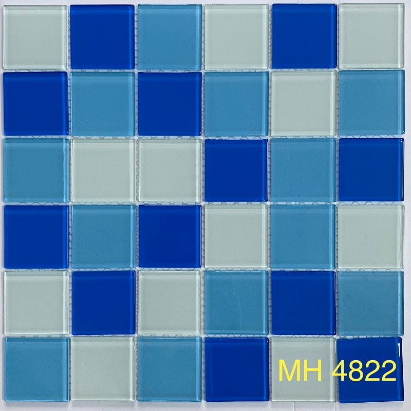 Gạch mosaic thủy tinh MH 4822 - Daisan Mart