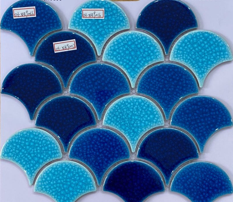 Gạch Mosaic Vảy Cá Rạn 2 lớp MHF 29 - Daisan Mart