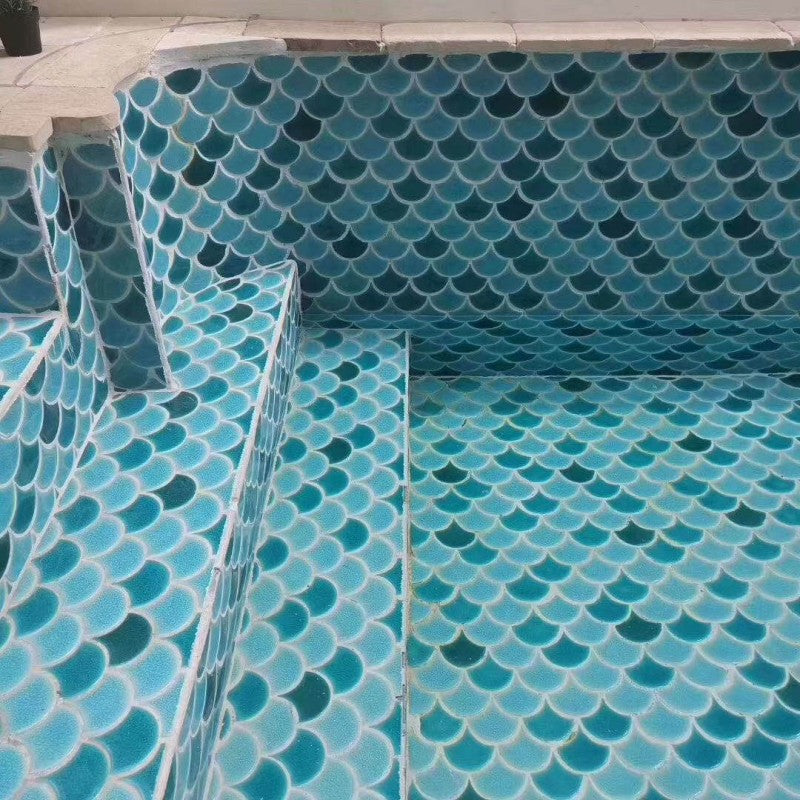 Gạch Mosaic Vảy Cá Rạn 2 lớp MHF 9002 - Daisan Mart