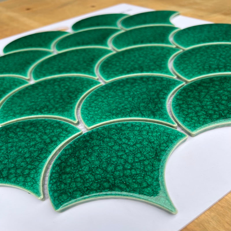 Gạch Mosaic Vảy Cá Rạn 2 lớp MHF 9508 - Daisan Mart