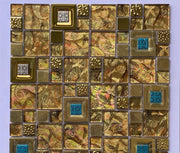 Gạch Trang Trí Thuỷ Tinh MYLL 114 - Daisan Mart