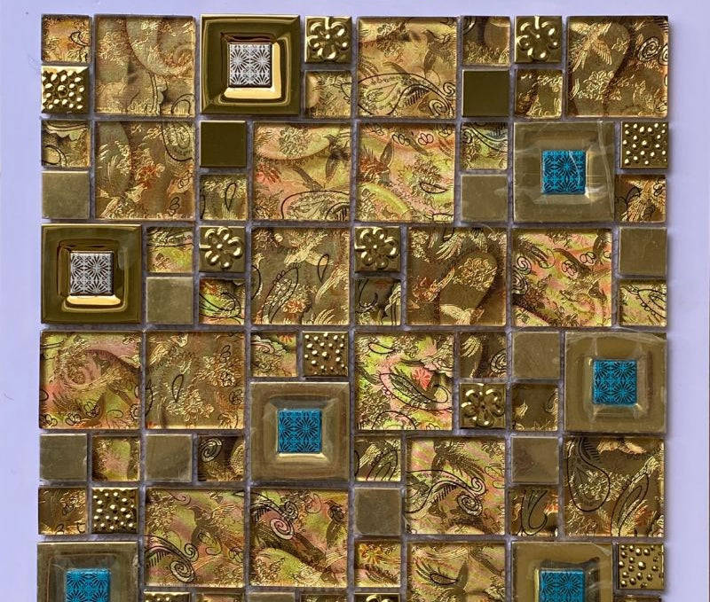 Gạch Trang Trí Thuỷ Tinh MYLL 114 - Daisan Mart