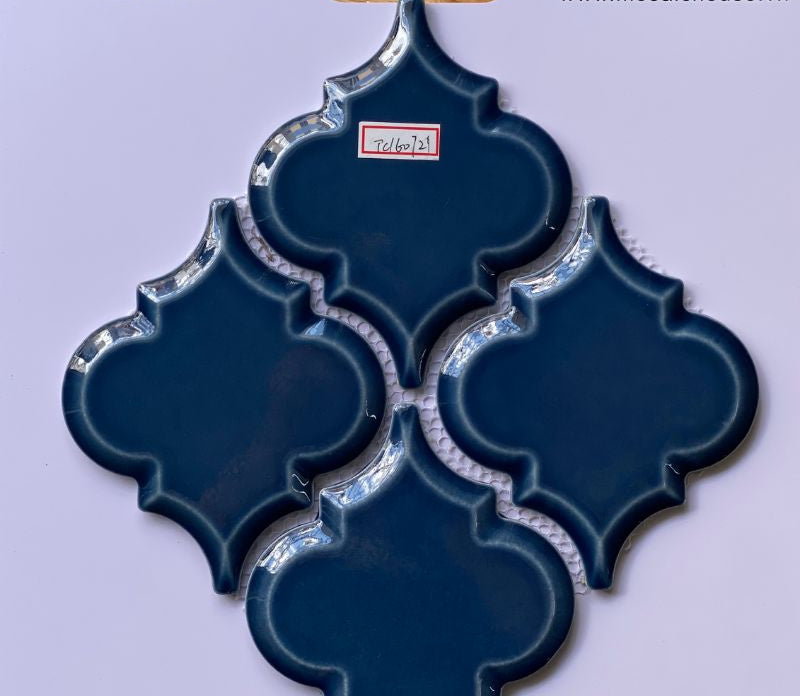 Mosaic Lồng Đèn Màu Xanh Dương - Daisan Mart