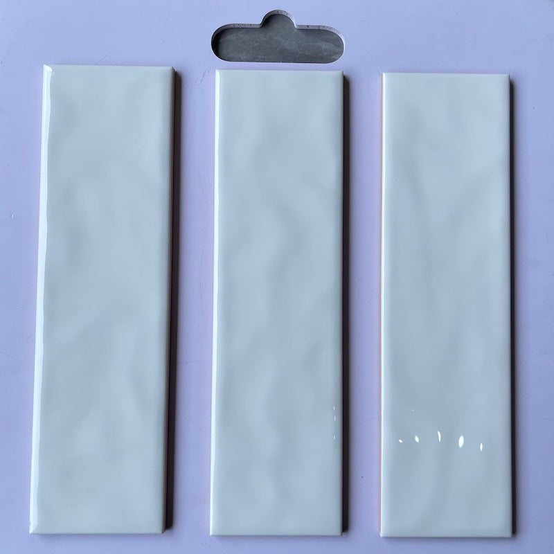 Gạch Thẻ Gợn Sóng 75x300 Màu Trắng 7532P0 - Daisan Mart