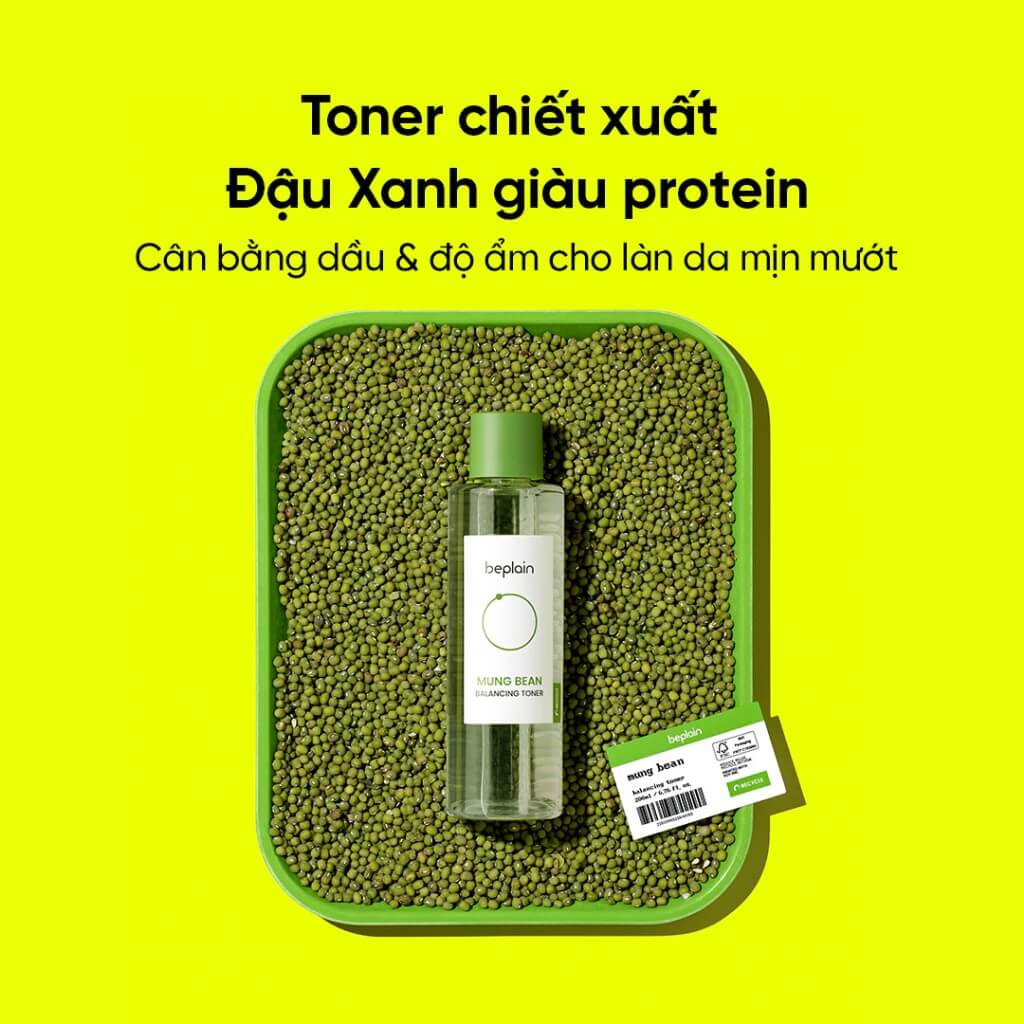 Beplain Mung Bean Balancing Toner 200ml