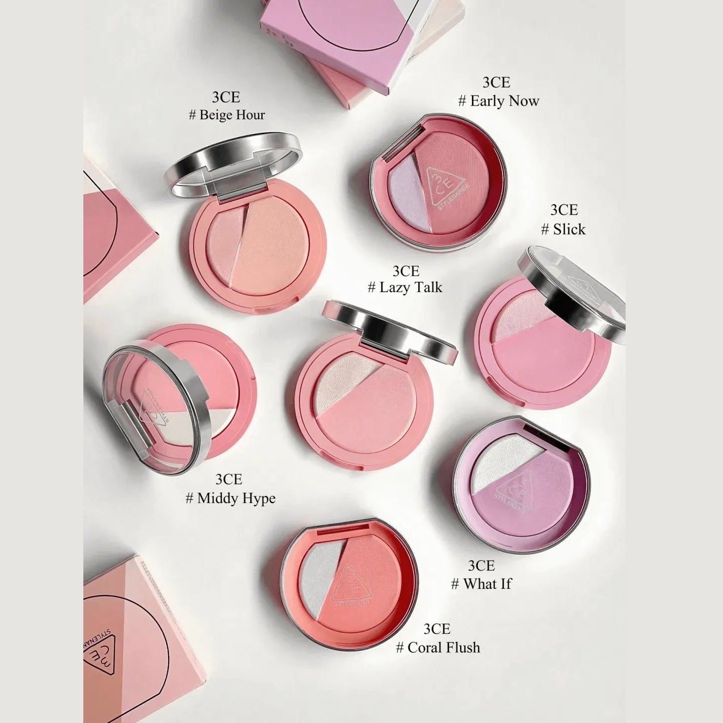 Phấn Má Hồng Bắt Sáng 3CE Blushlighter 4.3g - Daisan Mart